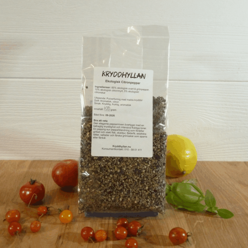 Ekologisk citronpeppar