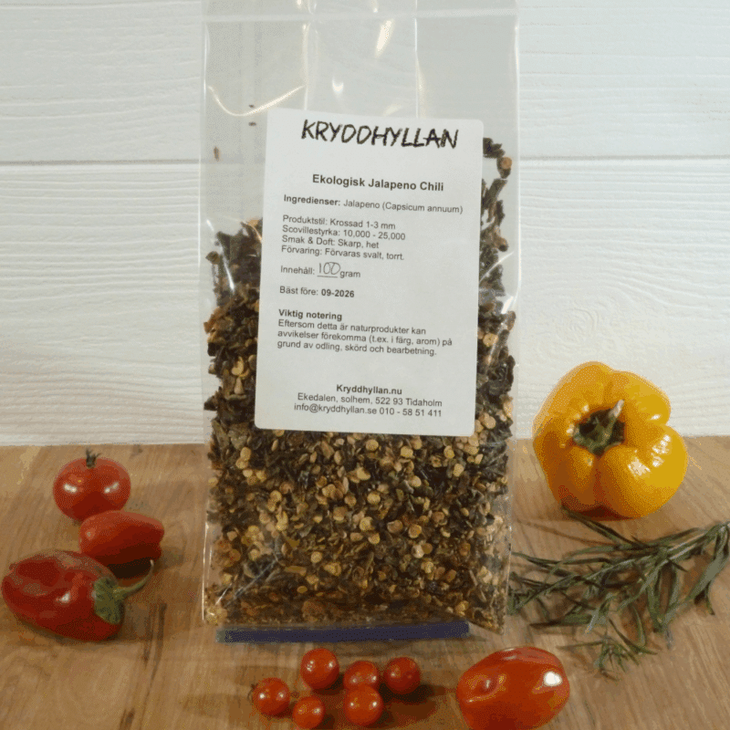 Jalapeno chili Ekologisk 100g