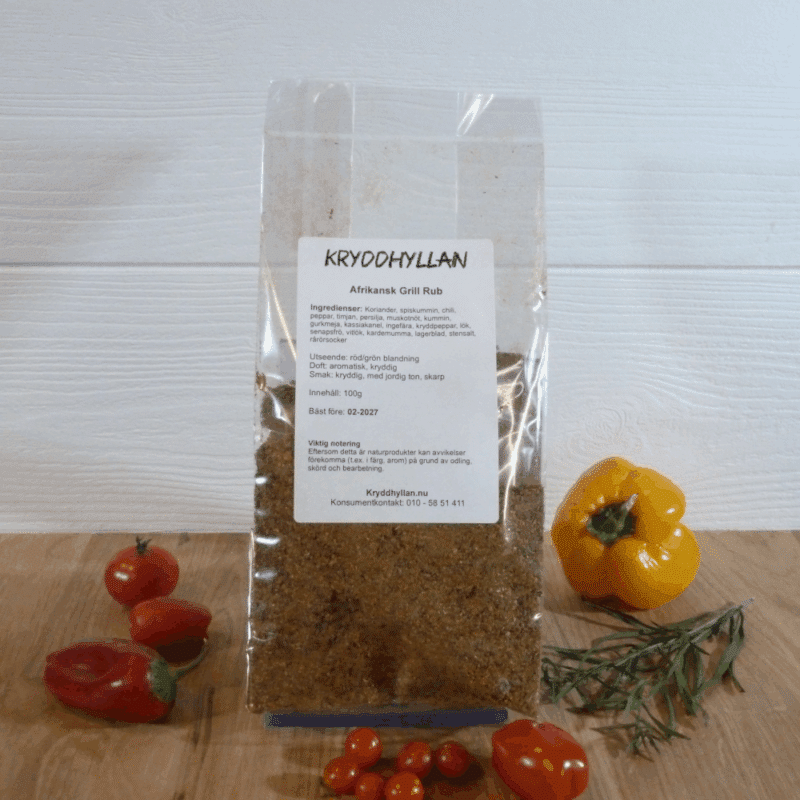 Afrikansk Grill Rub