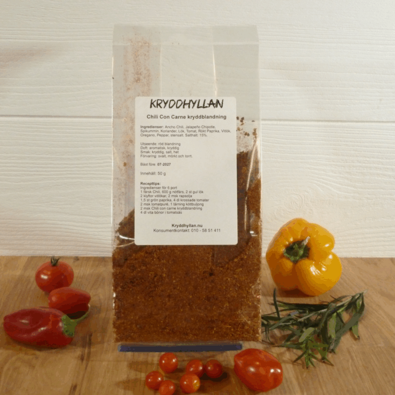 chili con carne kryddblandning
