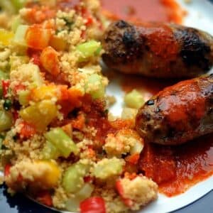 Harissa med couscous