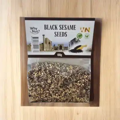 Hela Svarta Sesamfrön