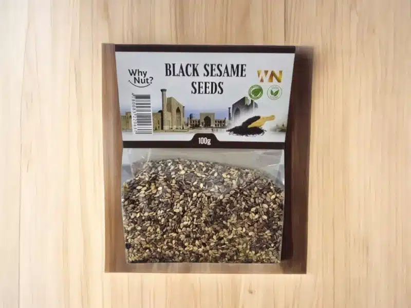 Hela Svarta Sesamfrön