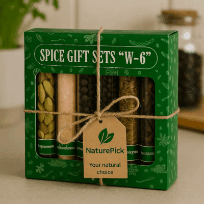 Naturlig smakharmoni - Presentbox W-6