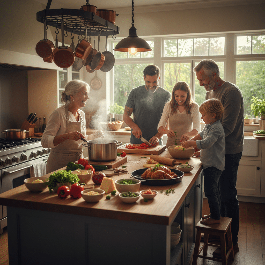 tillsammans lagar man mat